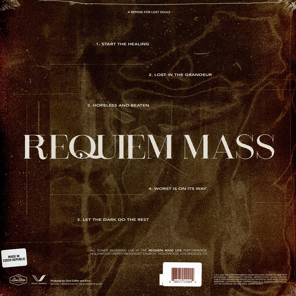 Korn - Requiem Mass Limited