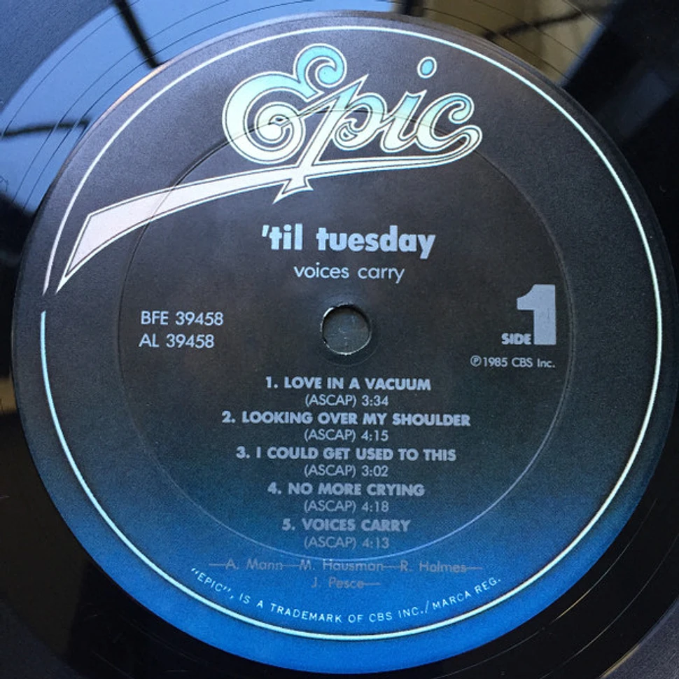 'Til Tuesday - Voices Carry