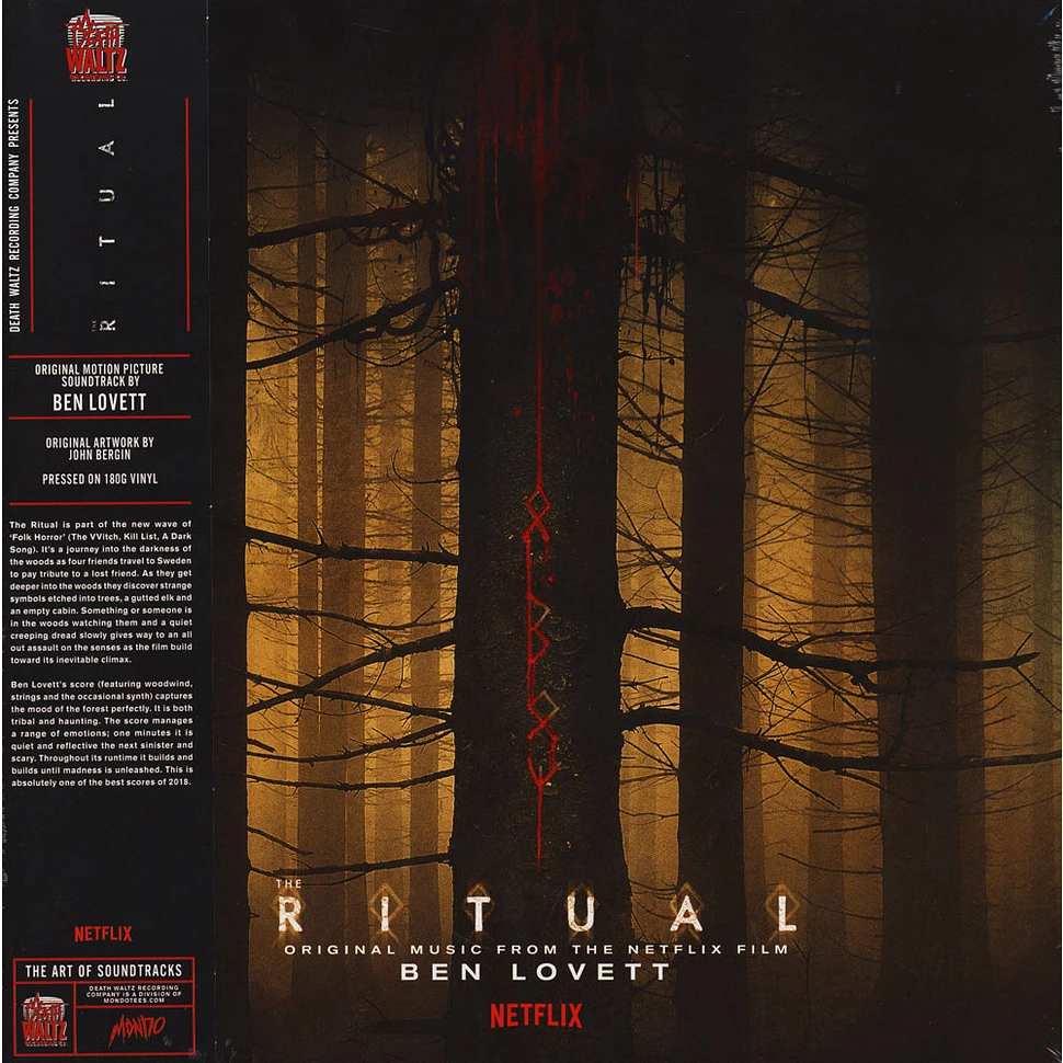 Ben Lovett Ost The Ritual Vinyl Lp 2018 Us Original Hhv