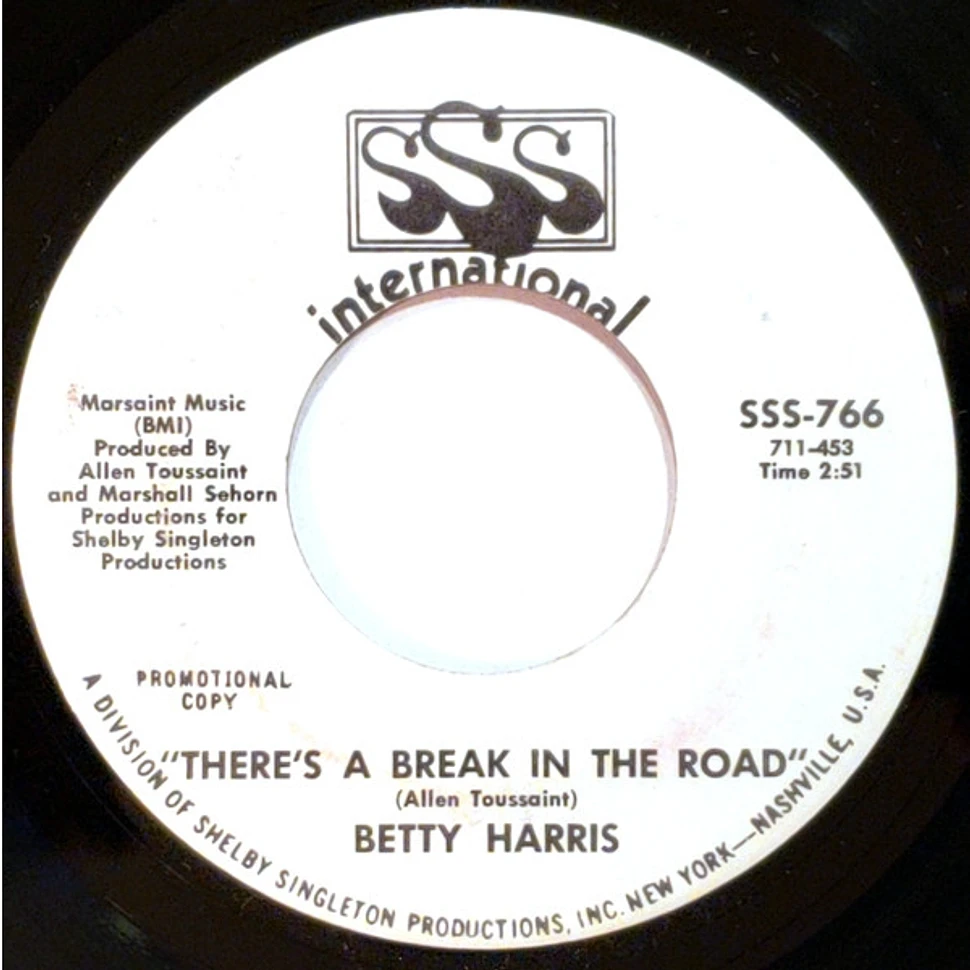 Betty Harris - There's A Break In The Road