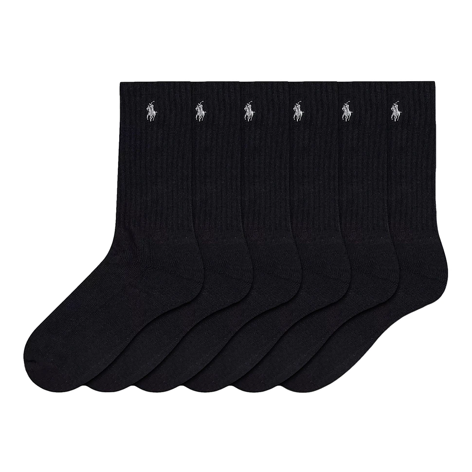 Polo Ralph Lauren - Cotton-Blend Crew Sock 6-Pack