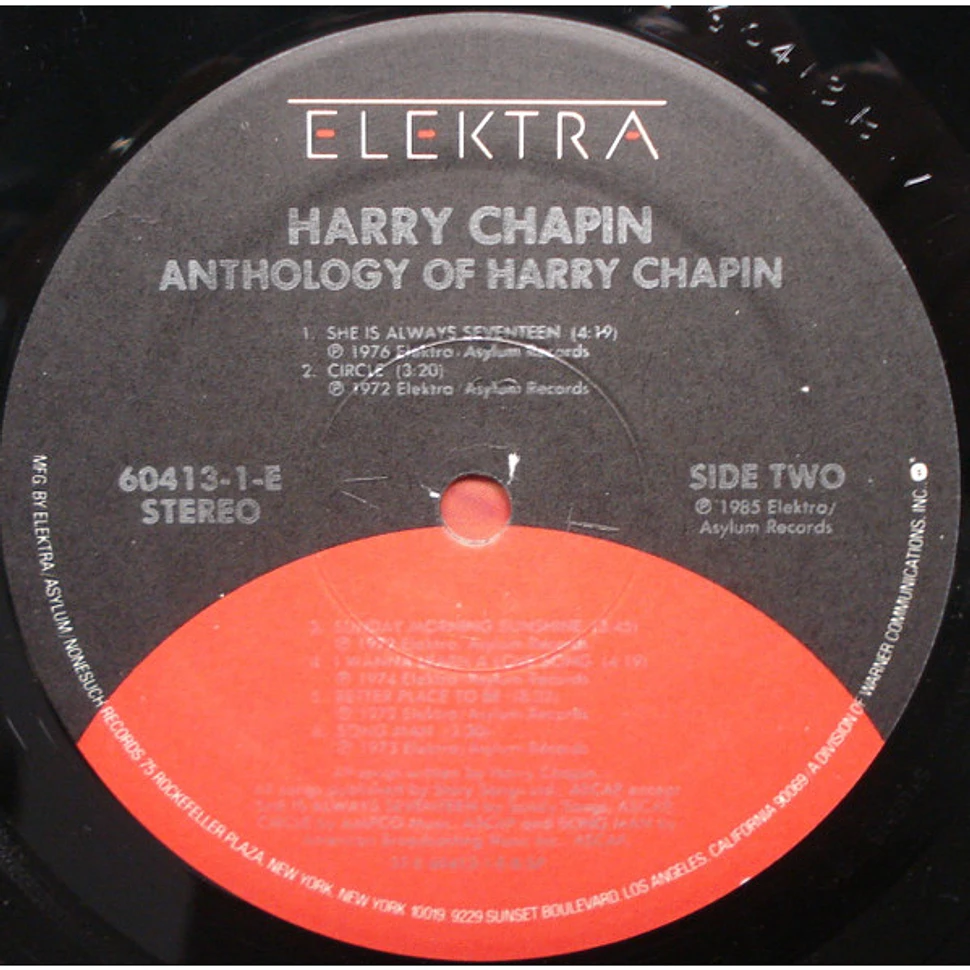 Harry Chapin - Anthology Of Harry Chapin