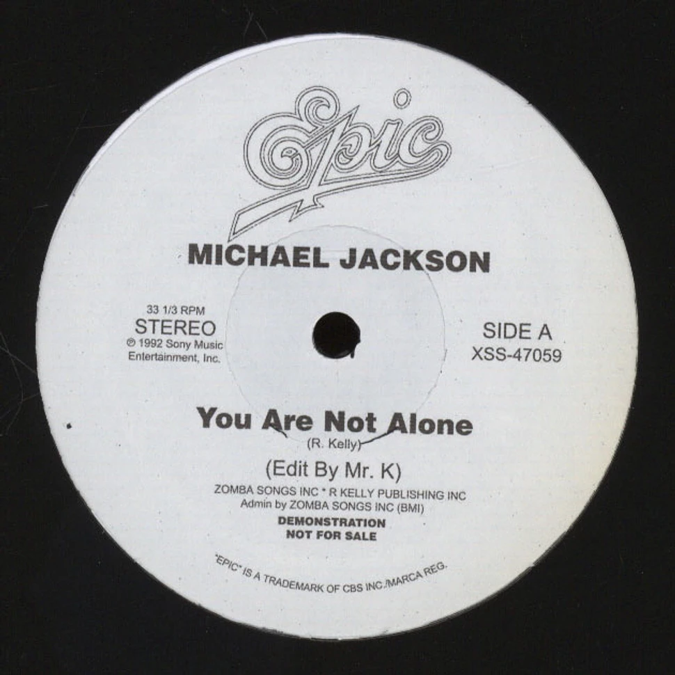 Michael Jackson / Lil' Louis - You Are Not Alone / Club Lonely