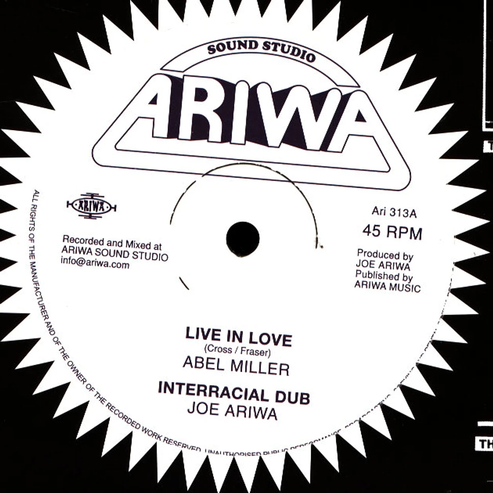 Abel Miller / Joe Ariwa - Live In Love / Interracial Dub
