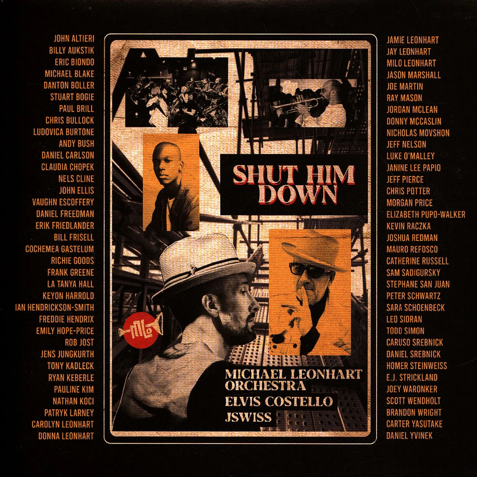 Michael Leonhart Orchestra - Shut Him Down Feat. Elvis Costello & Jswiss
