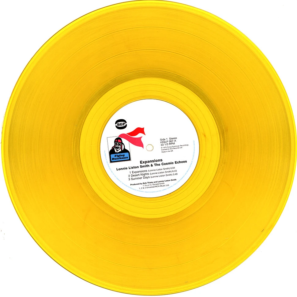 Lonnie Liston Smith & The Cosmic Echoes - Expansions HHV Exclusive Transparent Yellow Vinyl Edition