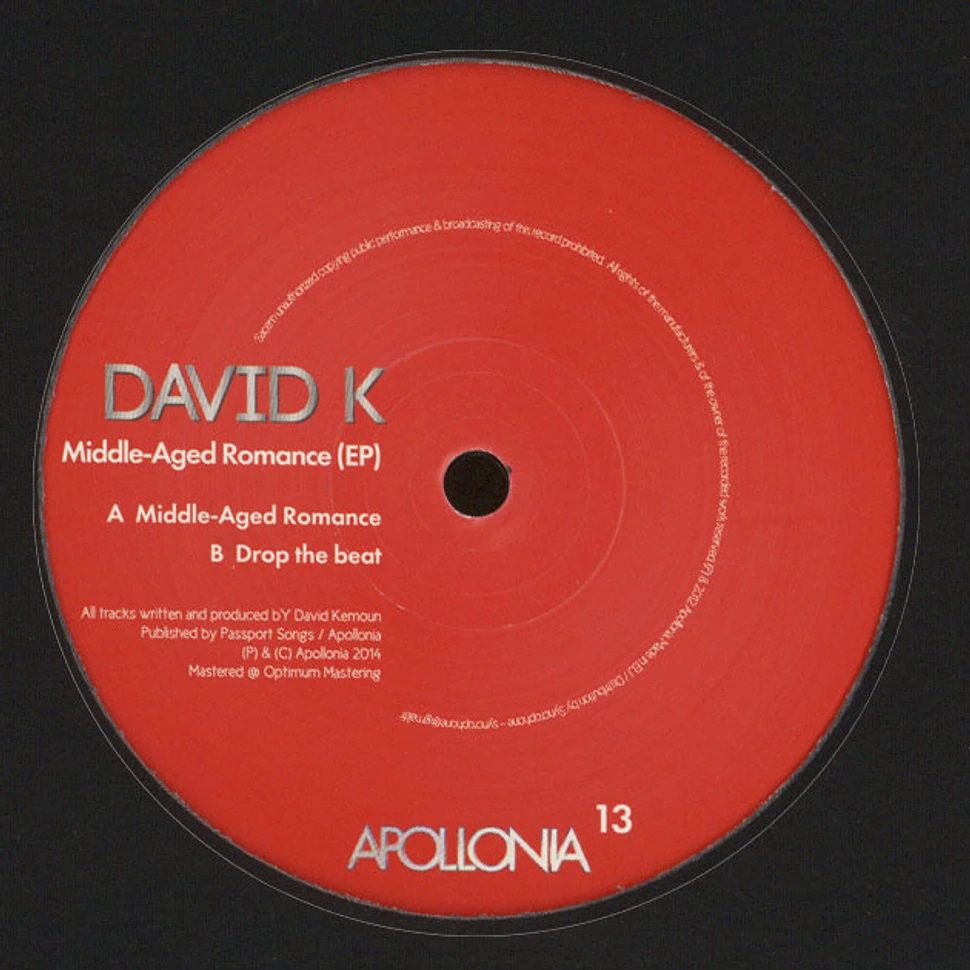 David K - Middle-Aged Romance (EP)