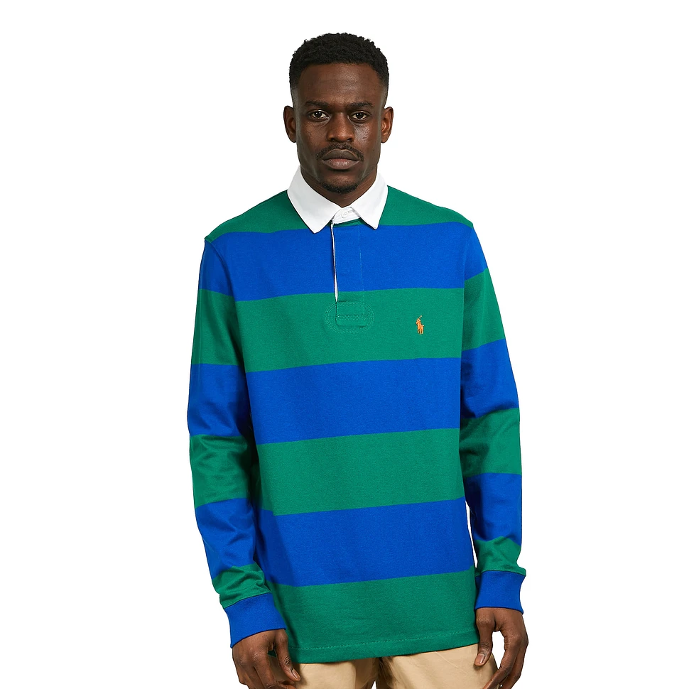 Polo Ralph Lauren - Long-Sleeve Rugby (Sapphire Star / Primary Green) | HHV