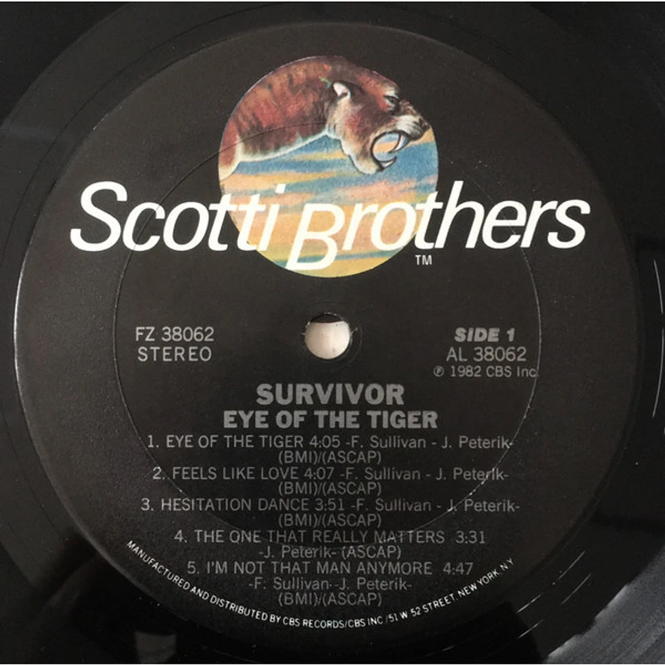 Survivor - Eye Of The Tiger