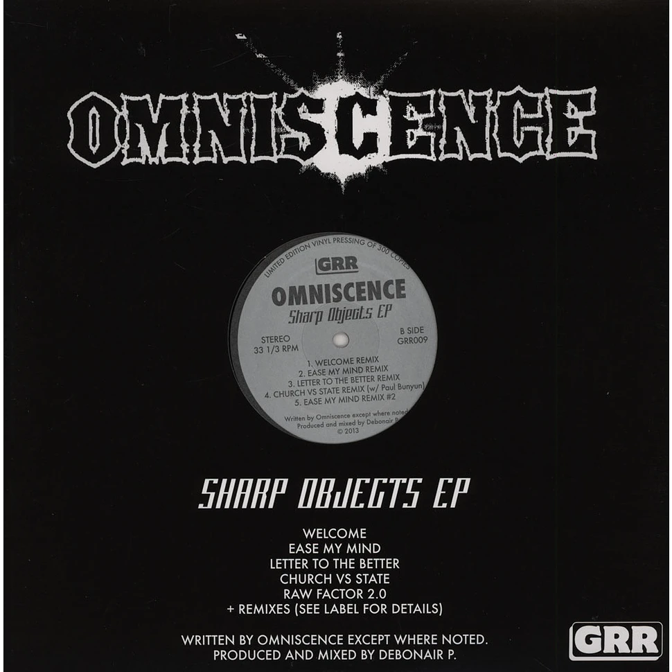 Omniscence - Sharp Objects EP