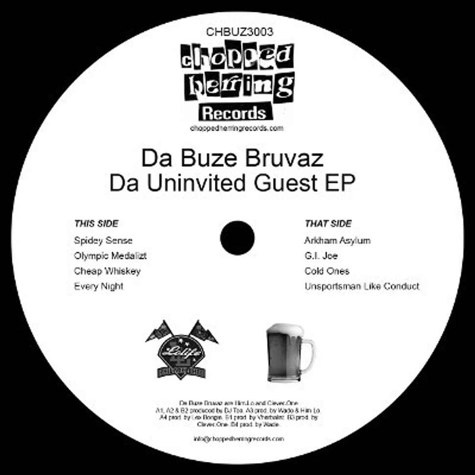 Da Buze Bruvaz - Da Uninvited Guest EP