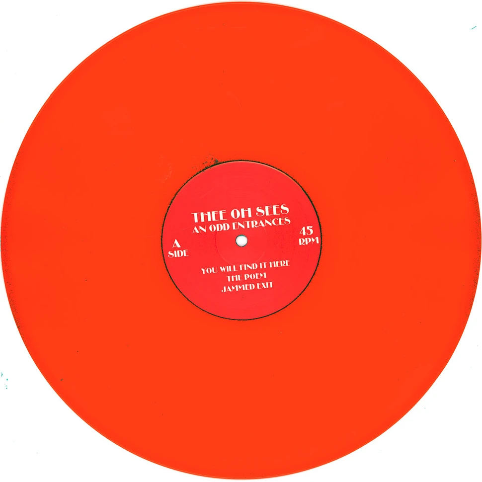Thee Oh Sees - Odd Entrances Orange Vinyl Edition