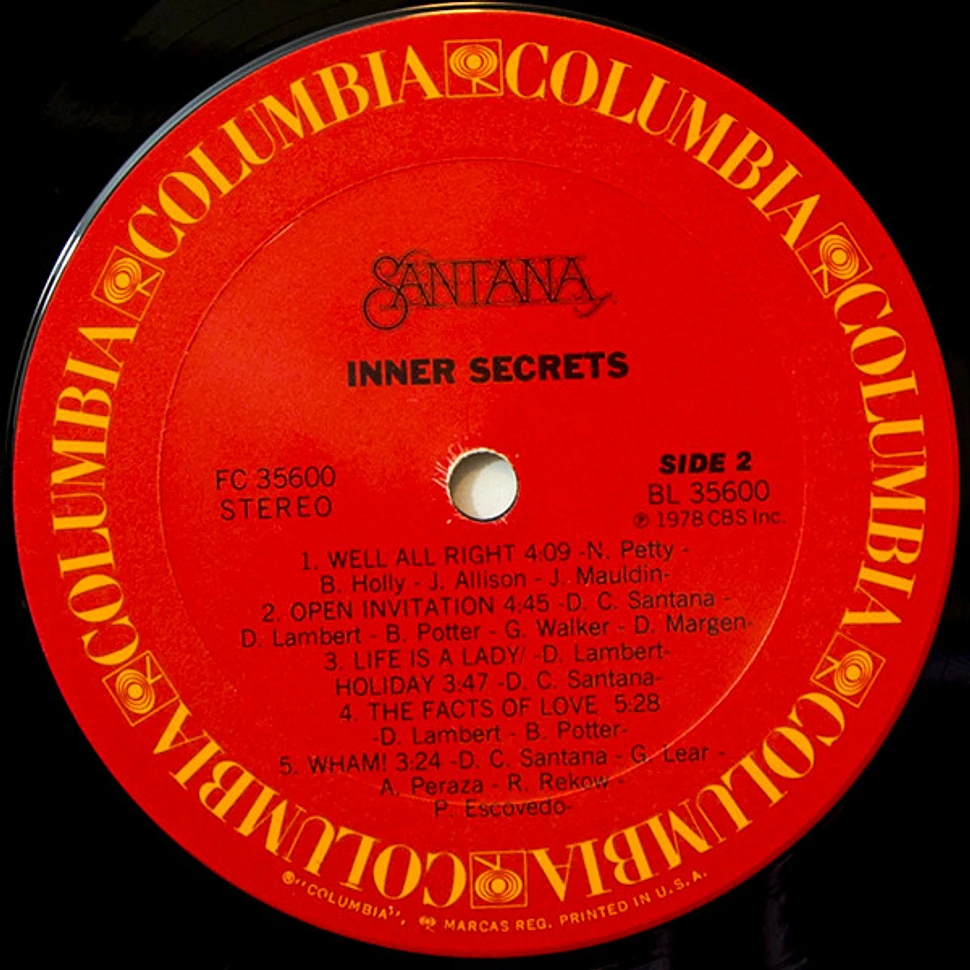 Santana - Inner Secrets