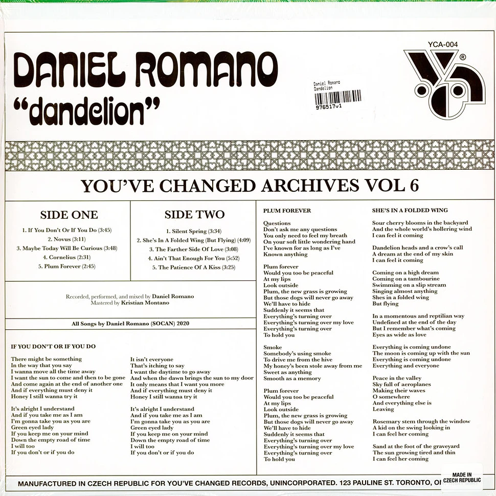 Daniel Romano - Dandelion