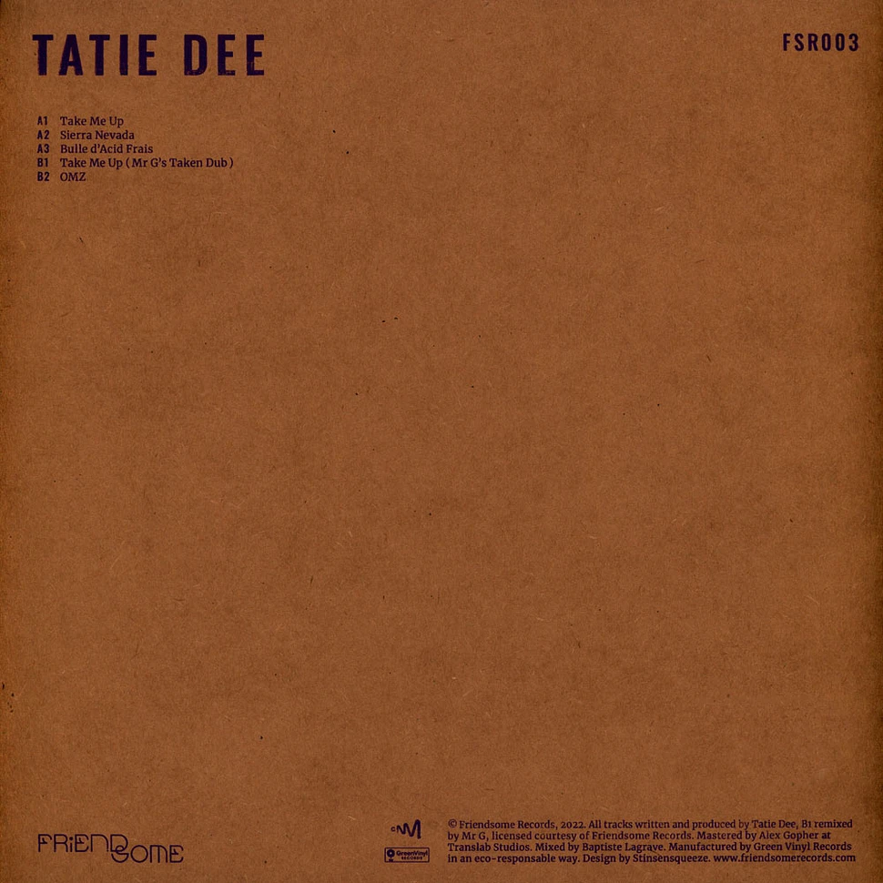 Tatie Dee - Purple Wave EP Purple Vinyl Edition