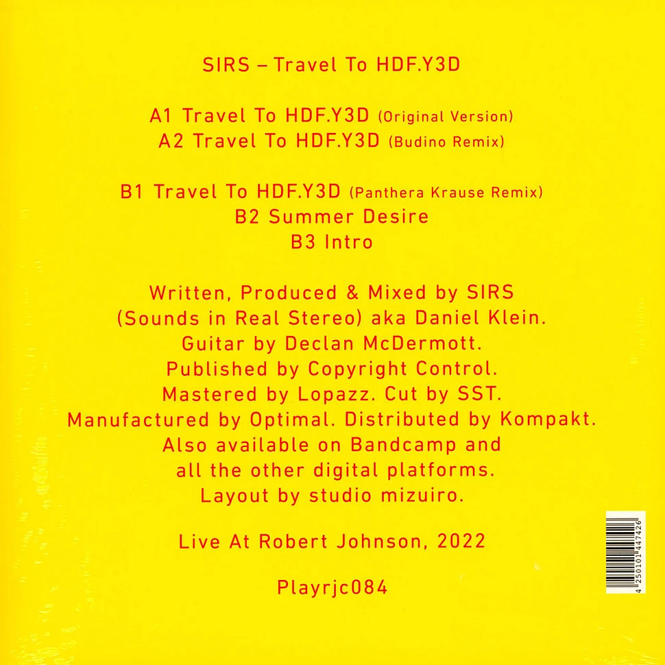SIRS - Travel To Hdf Y3d