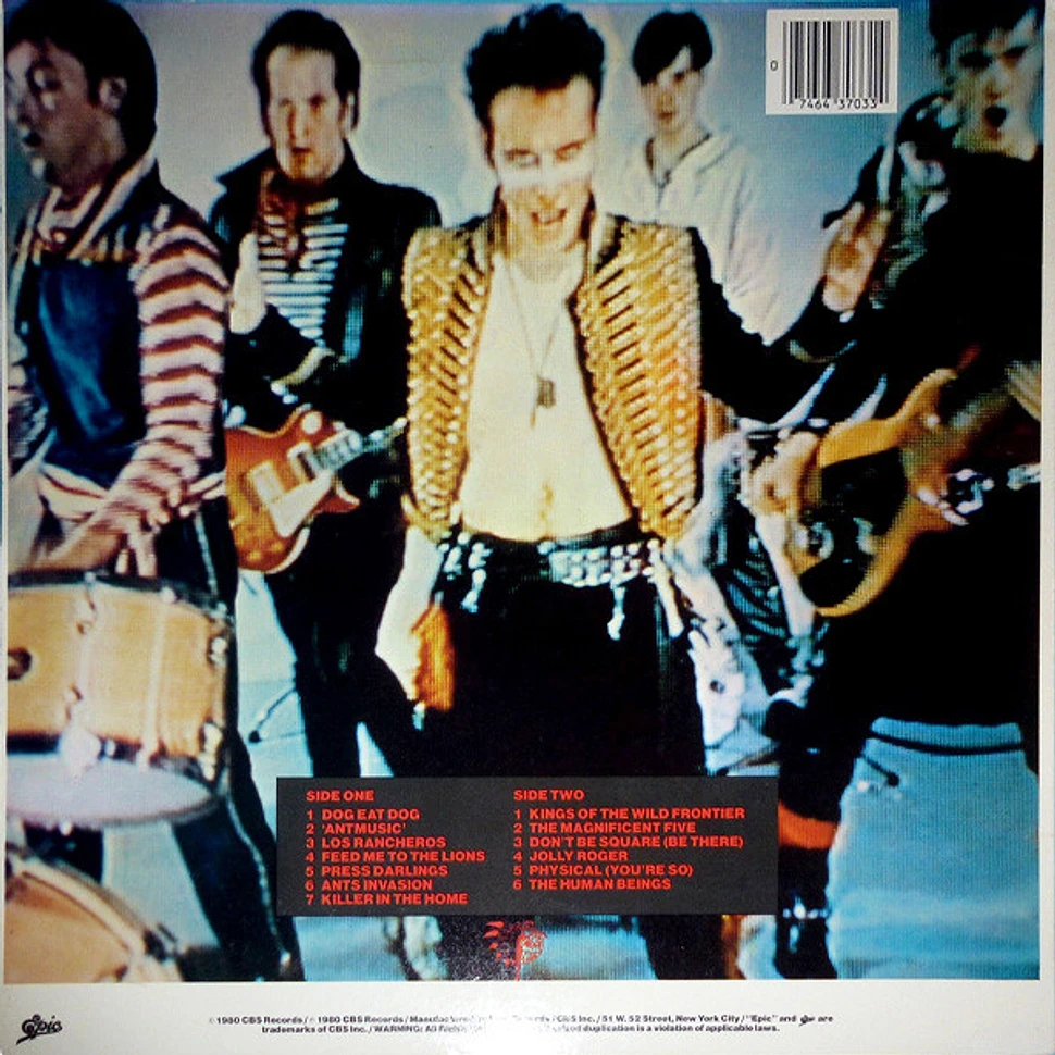 Adam And The Ants - Kings Of The Wild Frontier