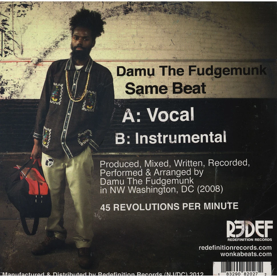 Damu The Fudgemunk - Same Beat