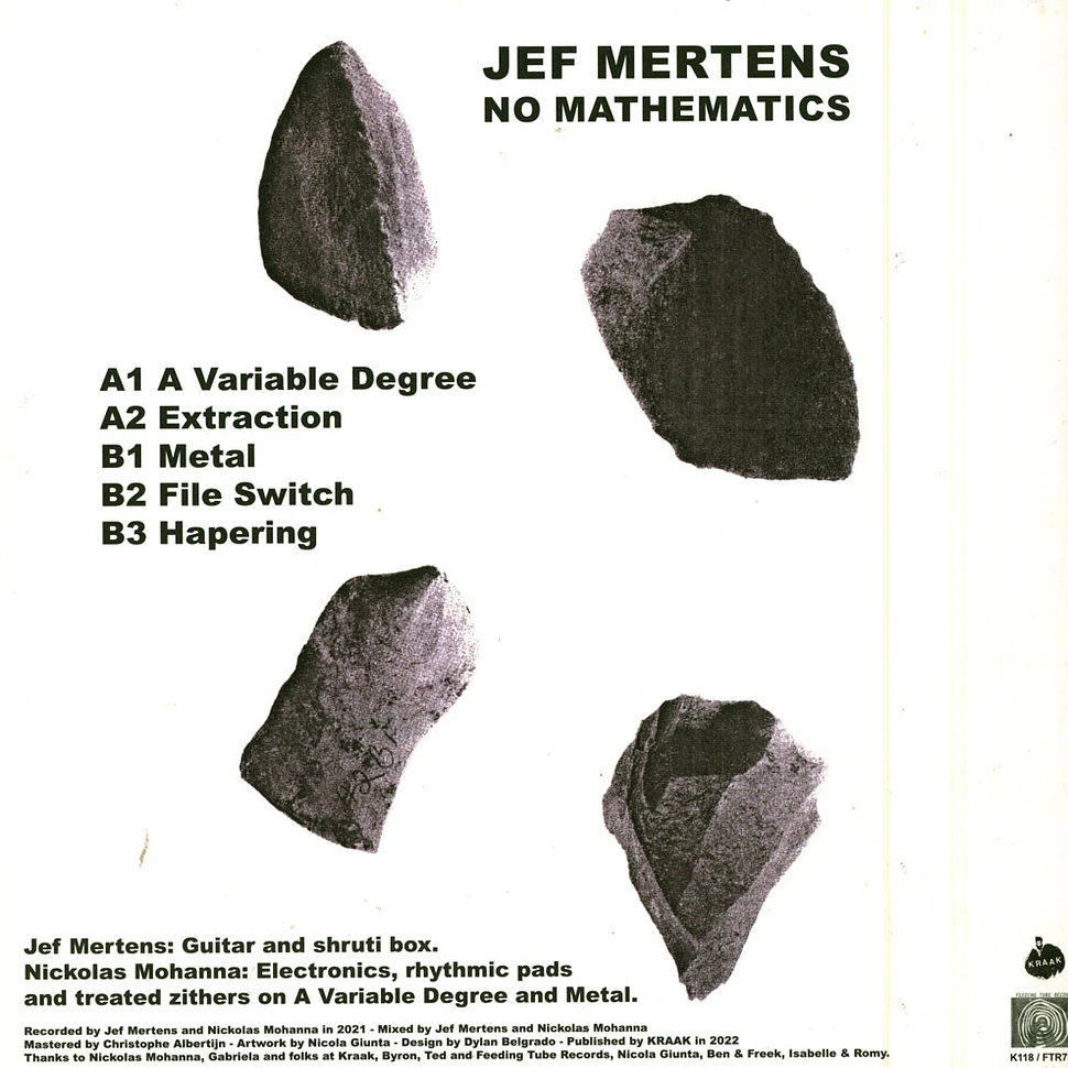 Jef Mertens - No Mathematics