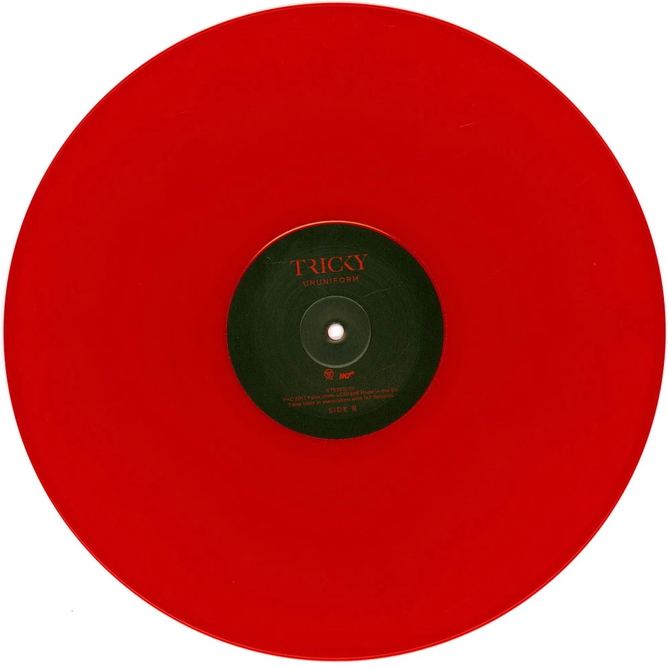 Tricky - Ununiform Red Vinyl Edition