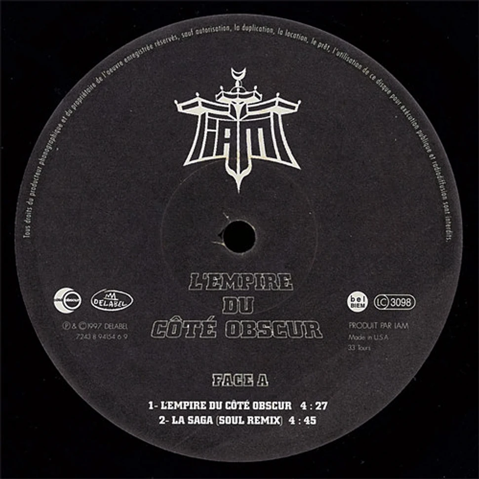 IAM - L'Empire Du Côté Obscur - Vinyl 12