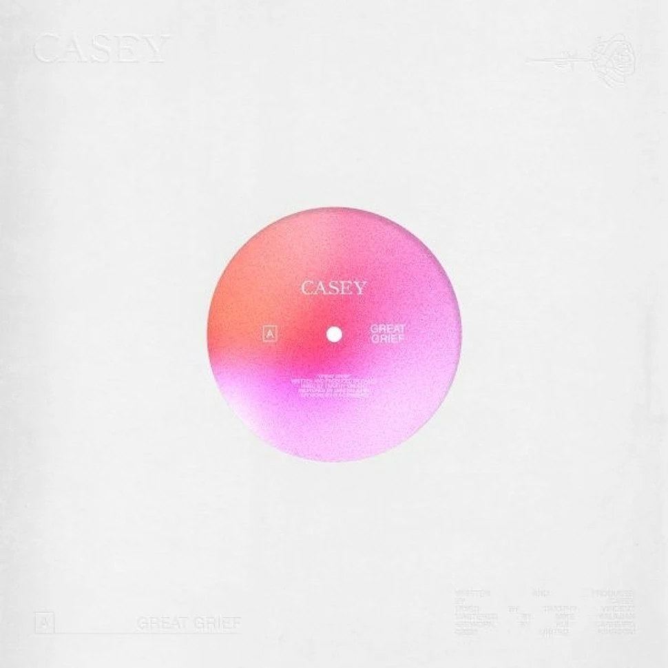 Casey - Great Grief / Atone Pink Vinyl Edition