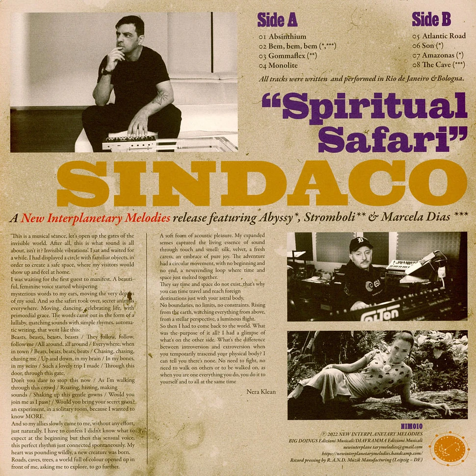 Sindaco - Spiritual Safari