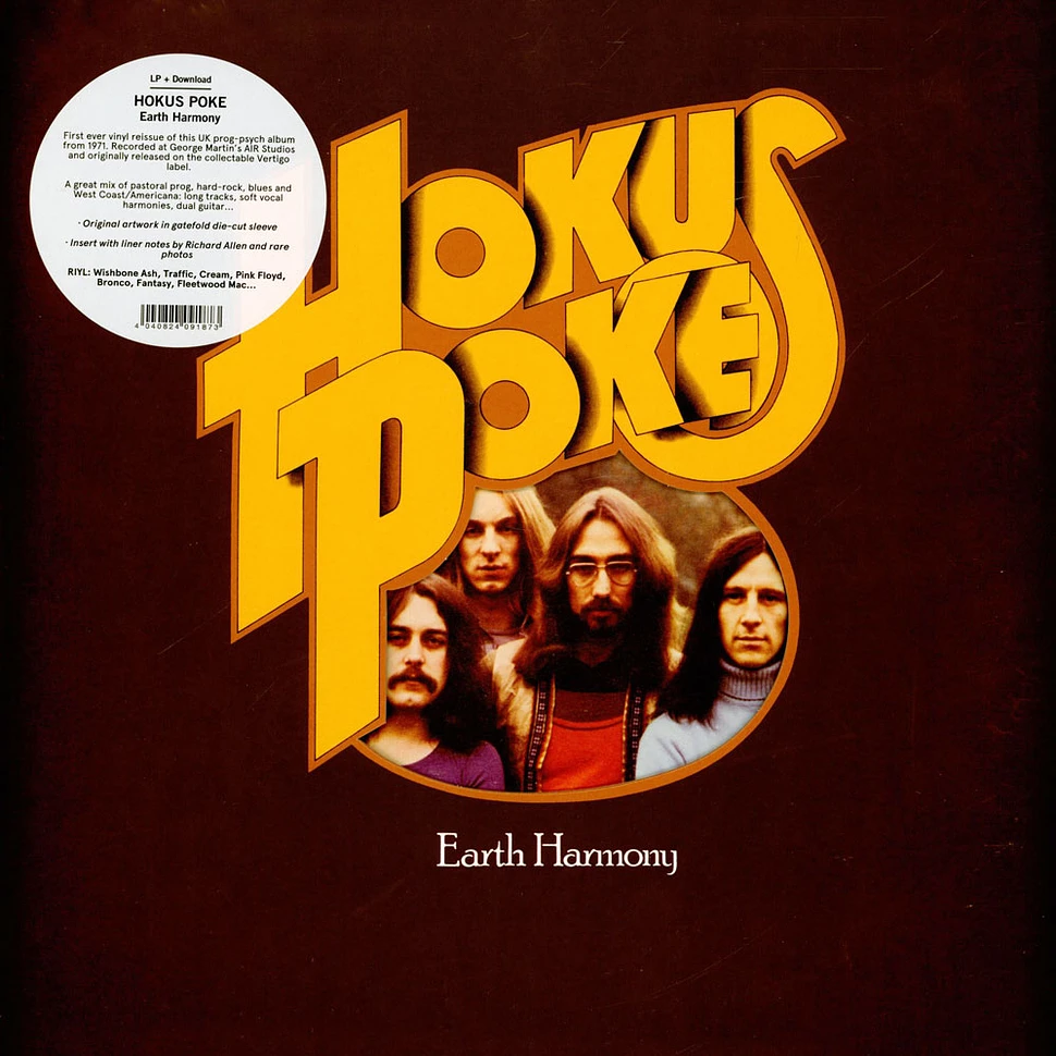 Hokus Poke - Earth Harmony Black Vinyl Edition