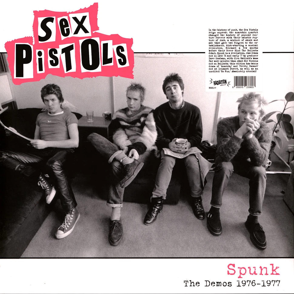 Sex Pistols - Spunk The Demos 1976-1977 Black Vinyl Edtion - Vinyl LP -  2022 - EU | HHV