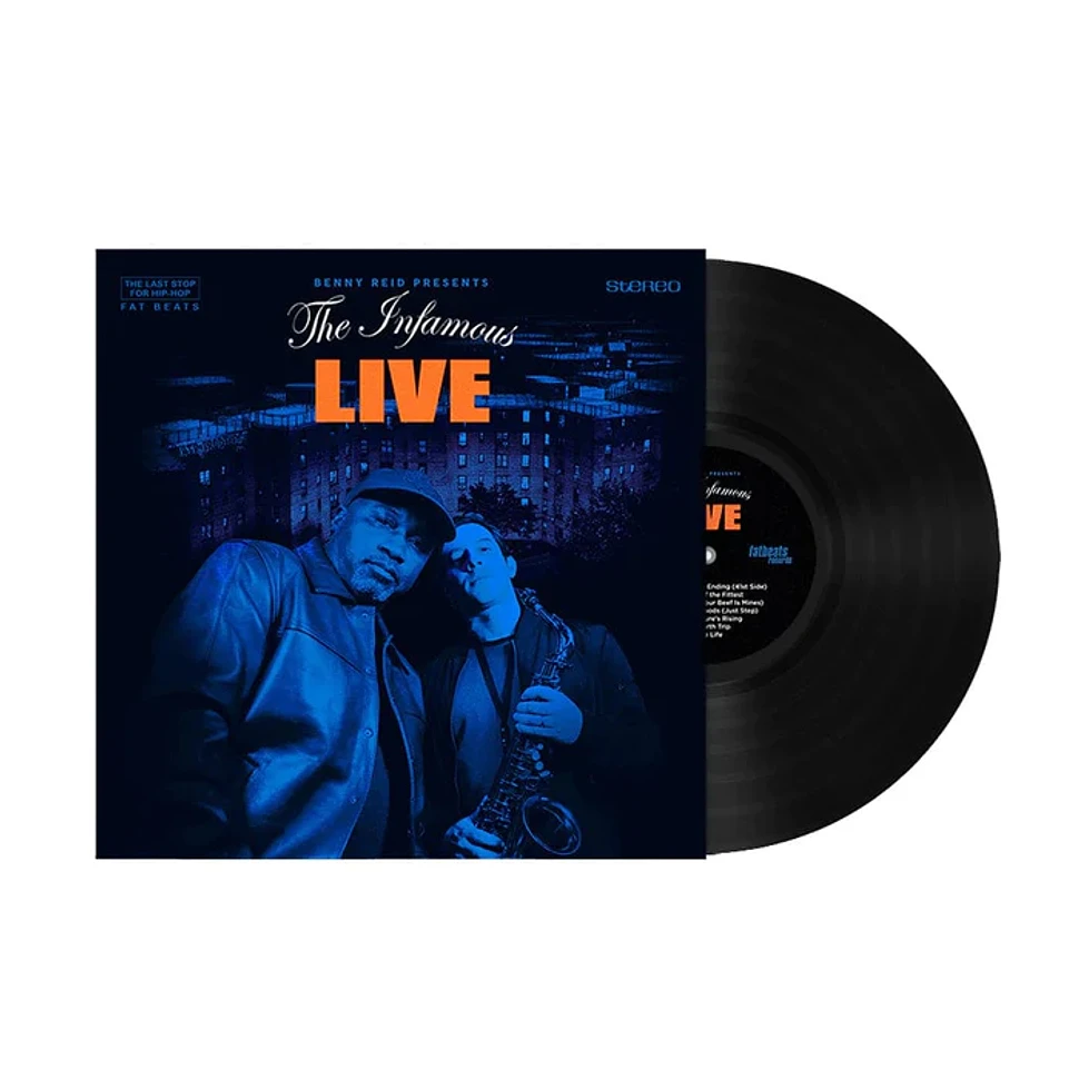 Benny Reid - Plays Mobb Deep's The Infamous Live Black Vinyl Edition