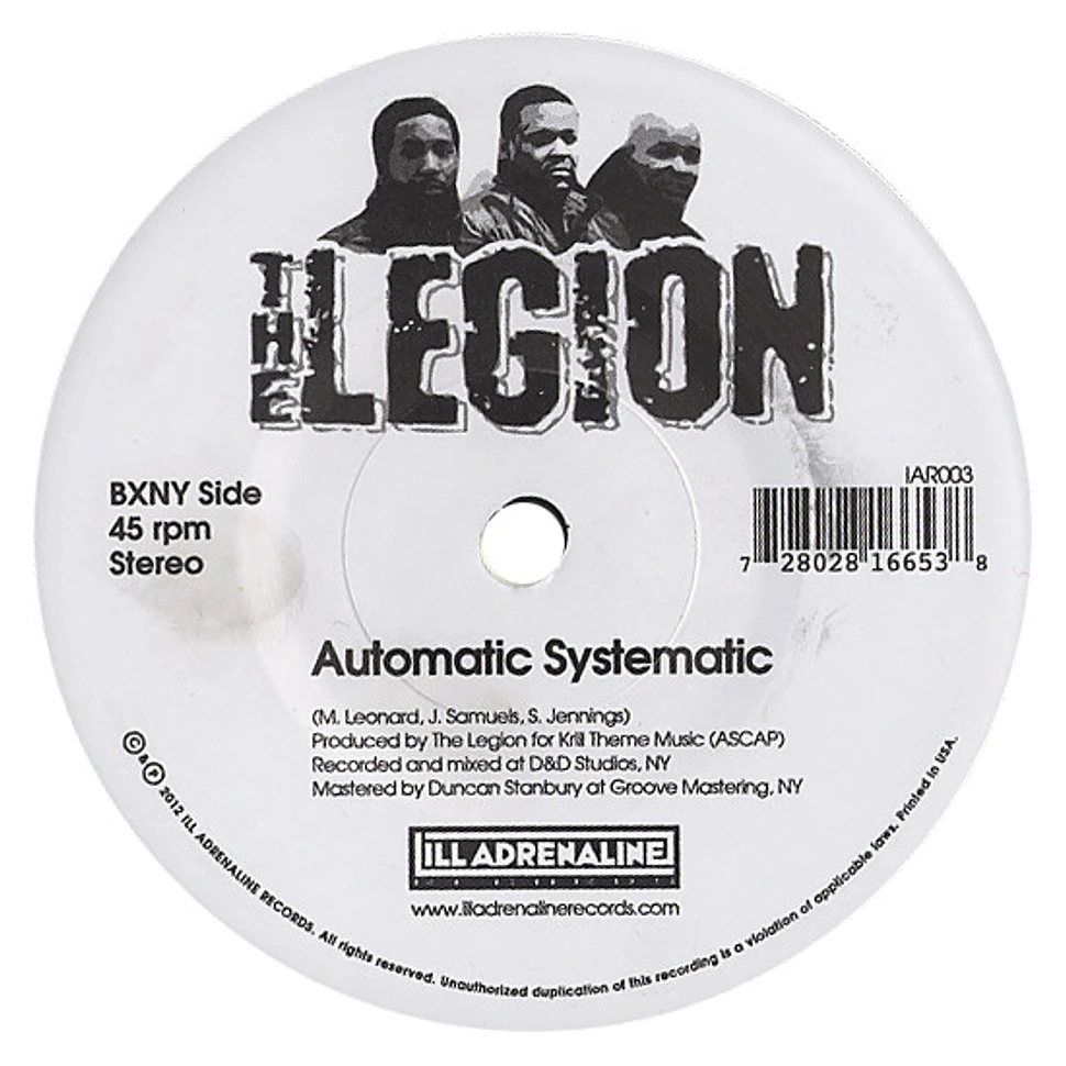 The Legion - Straight Flow / Automatic Systematic