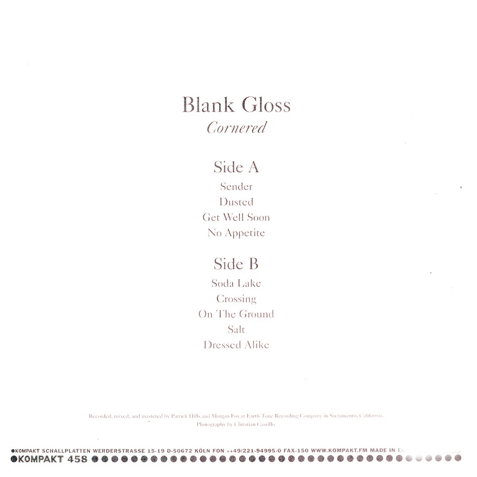 Blank Gloss - Cornered