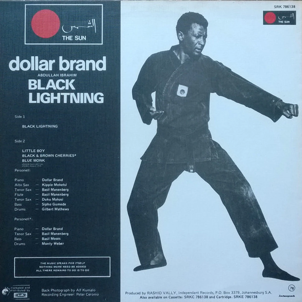 Dollar Brand - Black Lightning