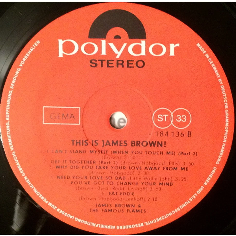 James Brown & The Famous Flames - This Is James Brown!