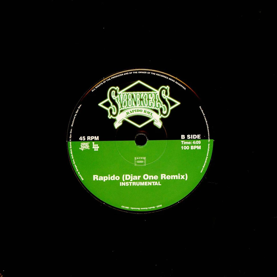 Svinkels - Rapido (DJar One Remix) Black Vinyl Edition