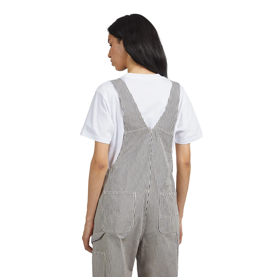 Carhartt railroad outlet stripe overalls