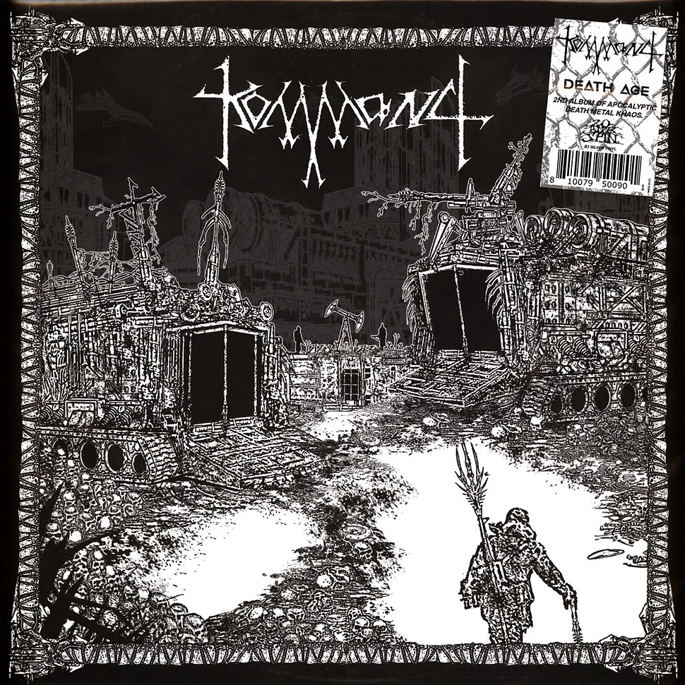 Kommand - Death Age Silver Vinyl Edition