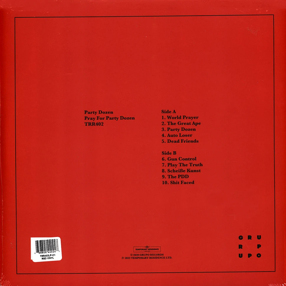 Party Dozen - Pray For Party Dozen Red Vinyl Edition