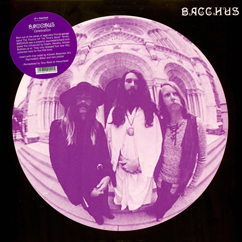 Bacchus - Celebration Black Vinyl Edition