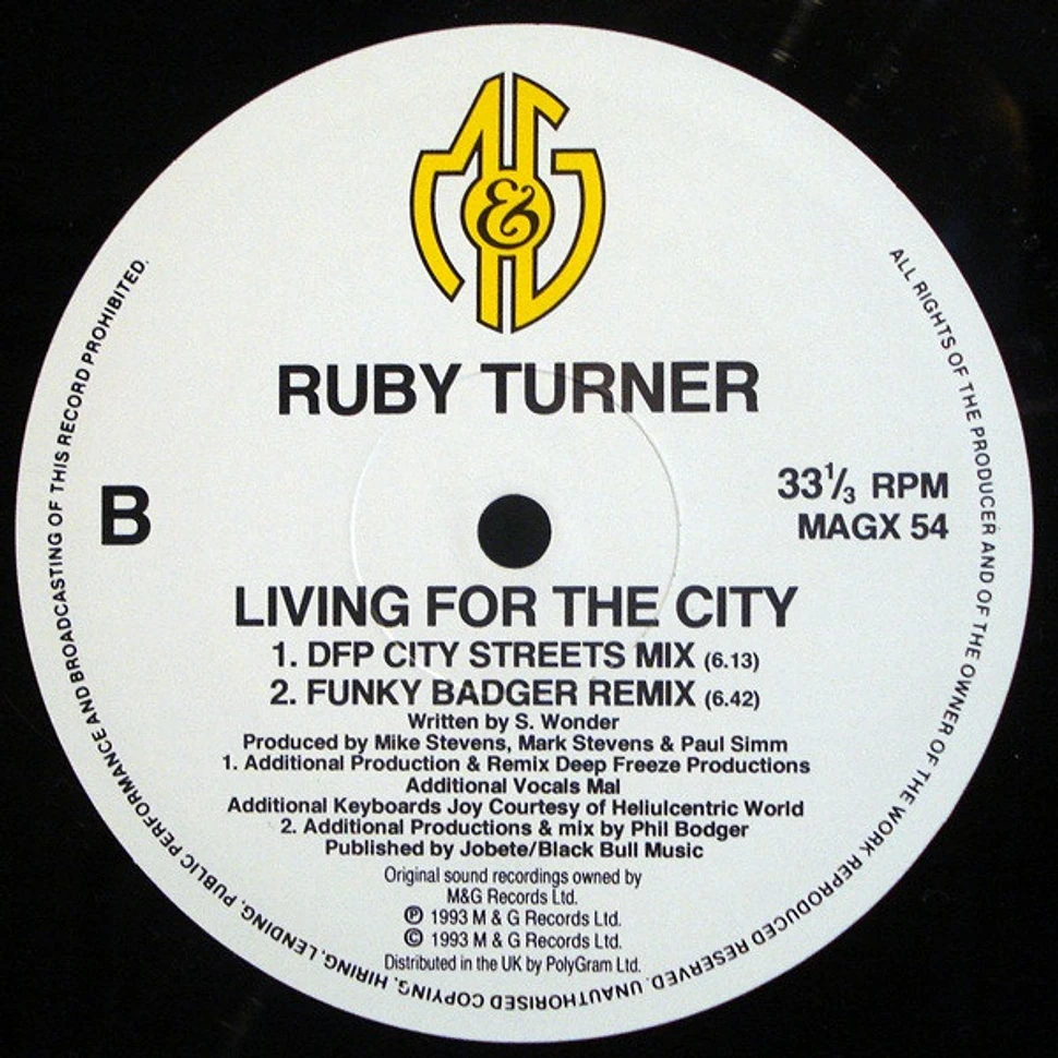 Ruby Turner - Living For The City
