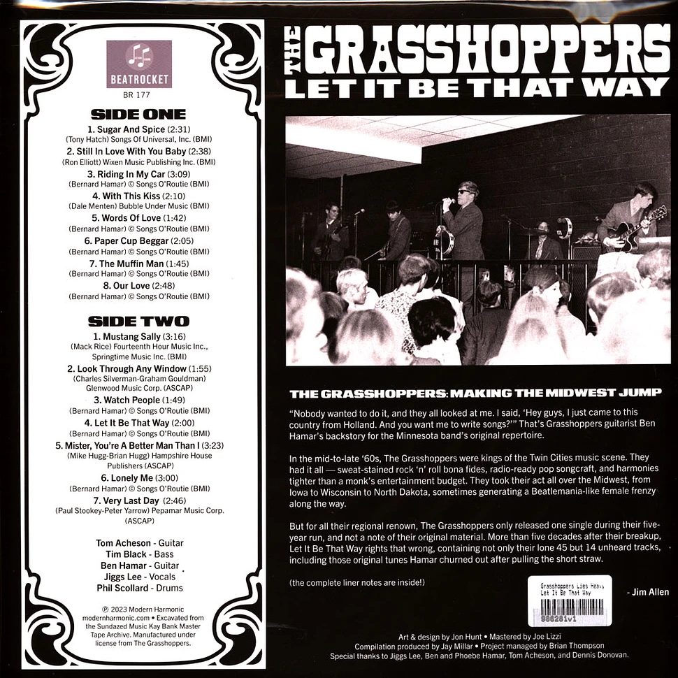 Grasshoppers Lies Heavy - Let It Be That Way