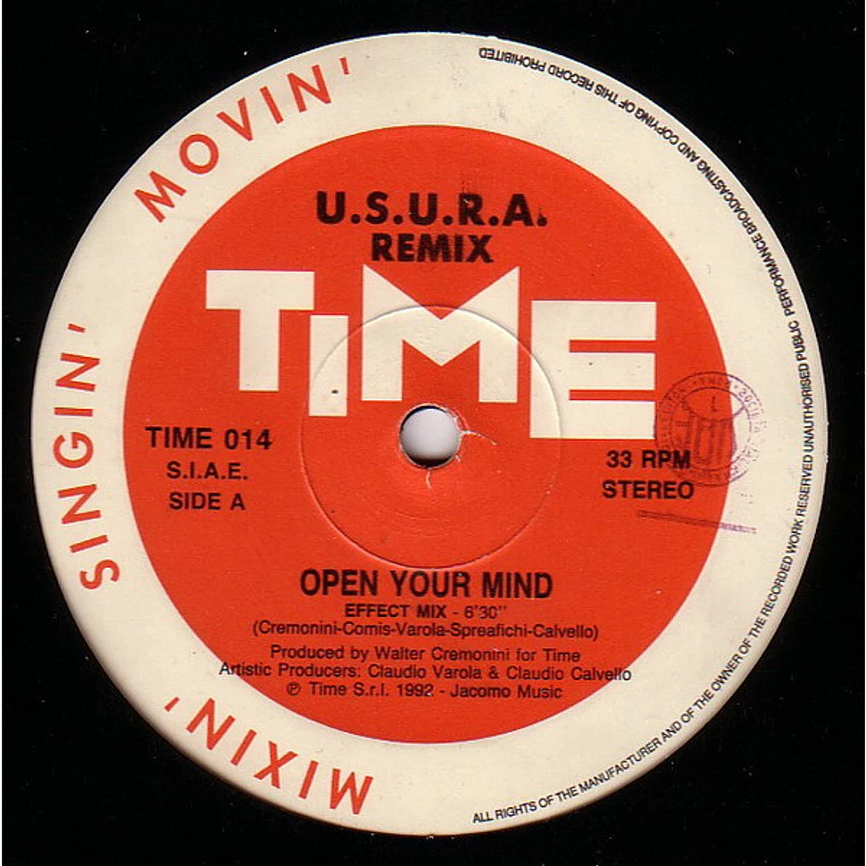 U.S.U.R.A. - Open Your Mind (Remixes)