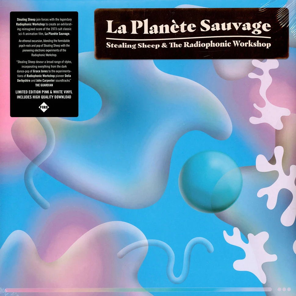 Stealing Sheep And The Radiophonic Workshop - La Planete Sauvage Colored Vinyl Edition