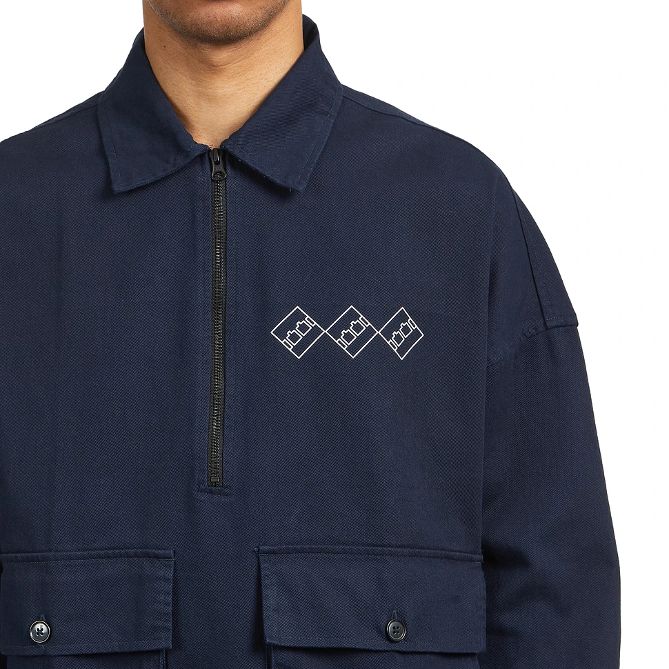 The Trilogy Tapes - Lightweight Halfzip Overshirt