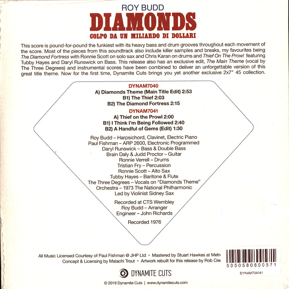 Roy Budd - Diamonds 45s Collection