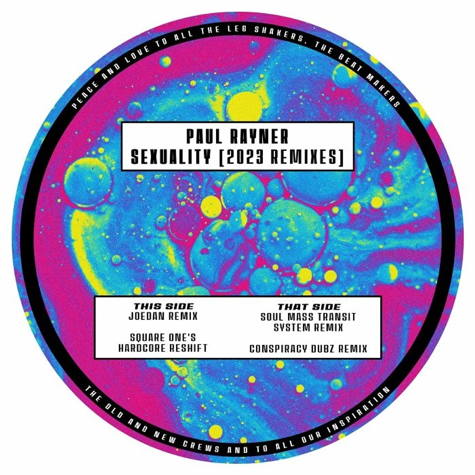 Paul Rayner - Sexuality (2023 Remixes)