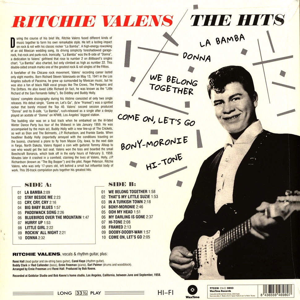 Ritchie Valens - Ritchie Valens - The Hits