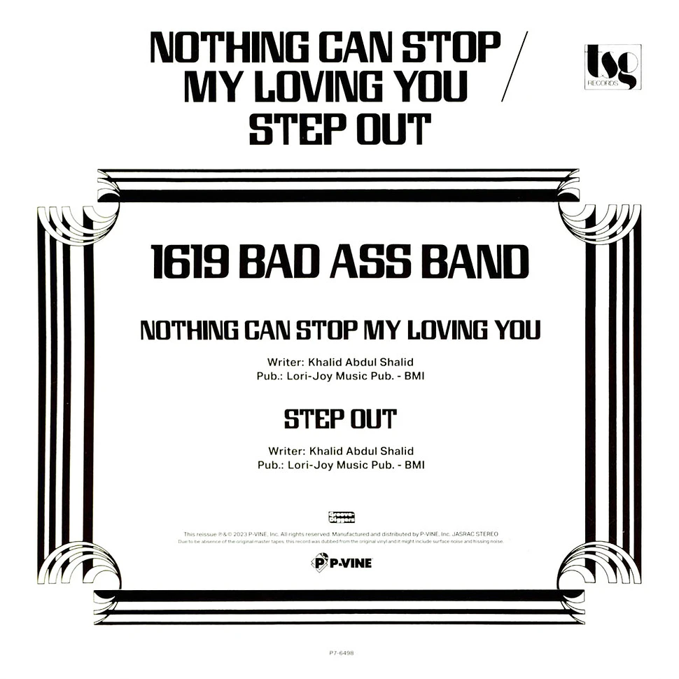 1619 Bad Ass Band Nothing Can Stop My Loving You Step Out Vinyl 7 1976 Jp Reissue Hhv