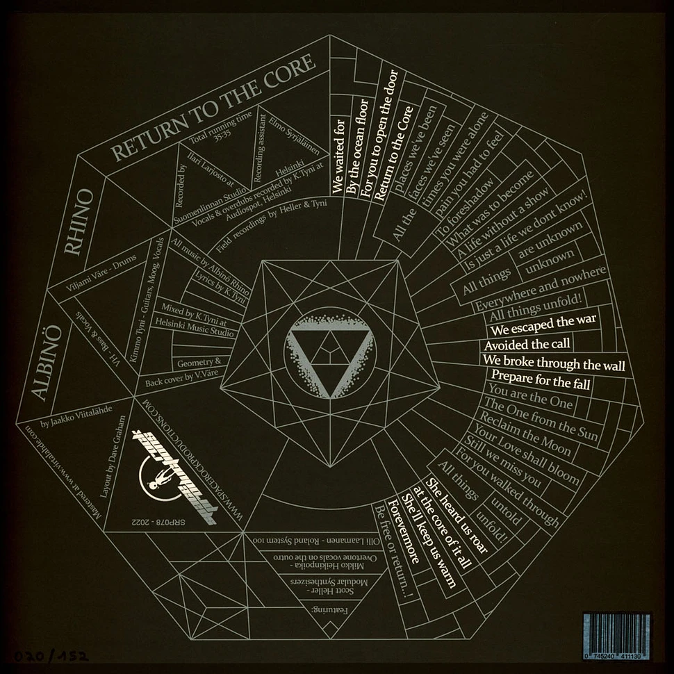 Albinö Rhino - Return To The Core Black Vinyl Edition