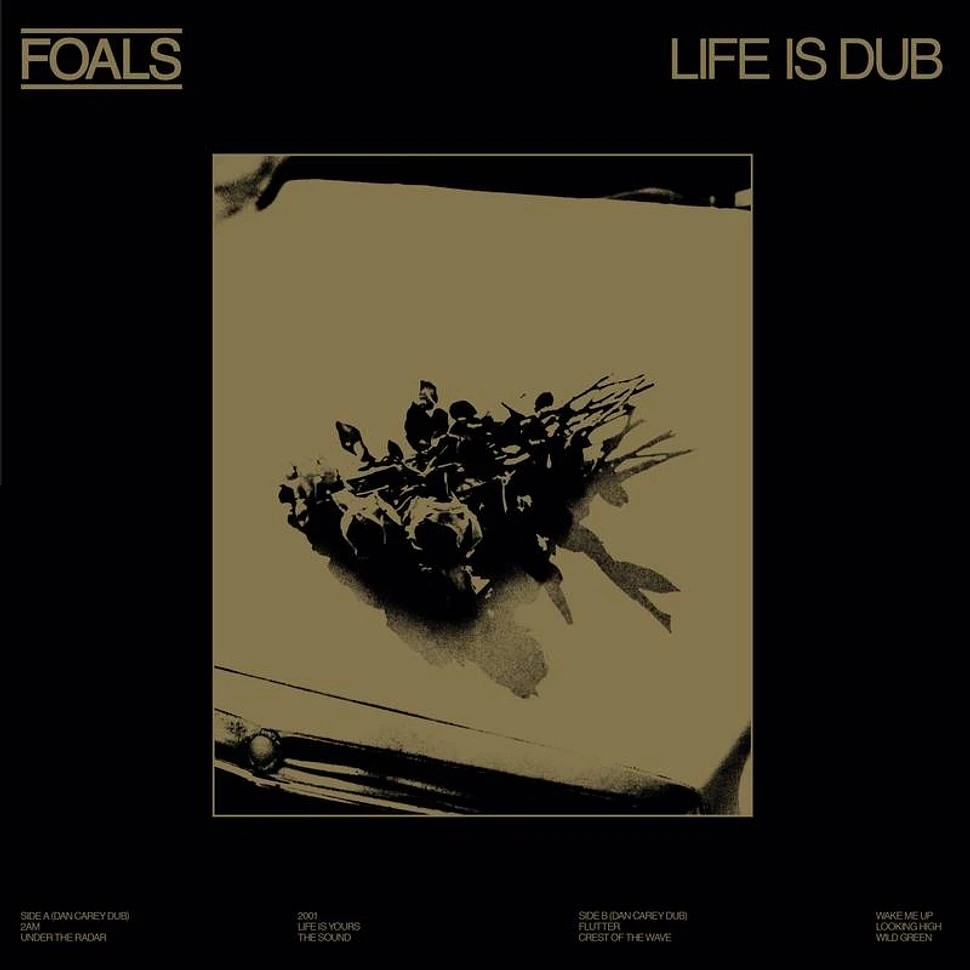 Foals Life Is Dub Record Store Day 2023 Gold Vinyl Edition Vinyl LP  2023 Reissue HHV